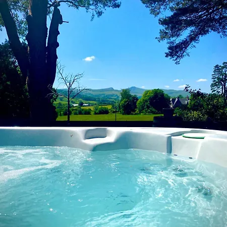 Mountain View Cottage, Hot Tub , Stunning Views Llanhamlach Exterior photo